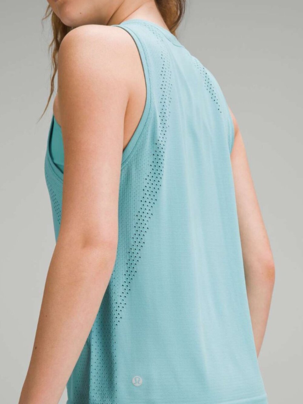 Lululemon Teal Train to Be Tank Top - Picture 5 of 7